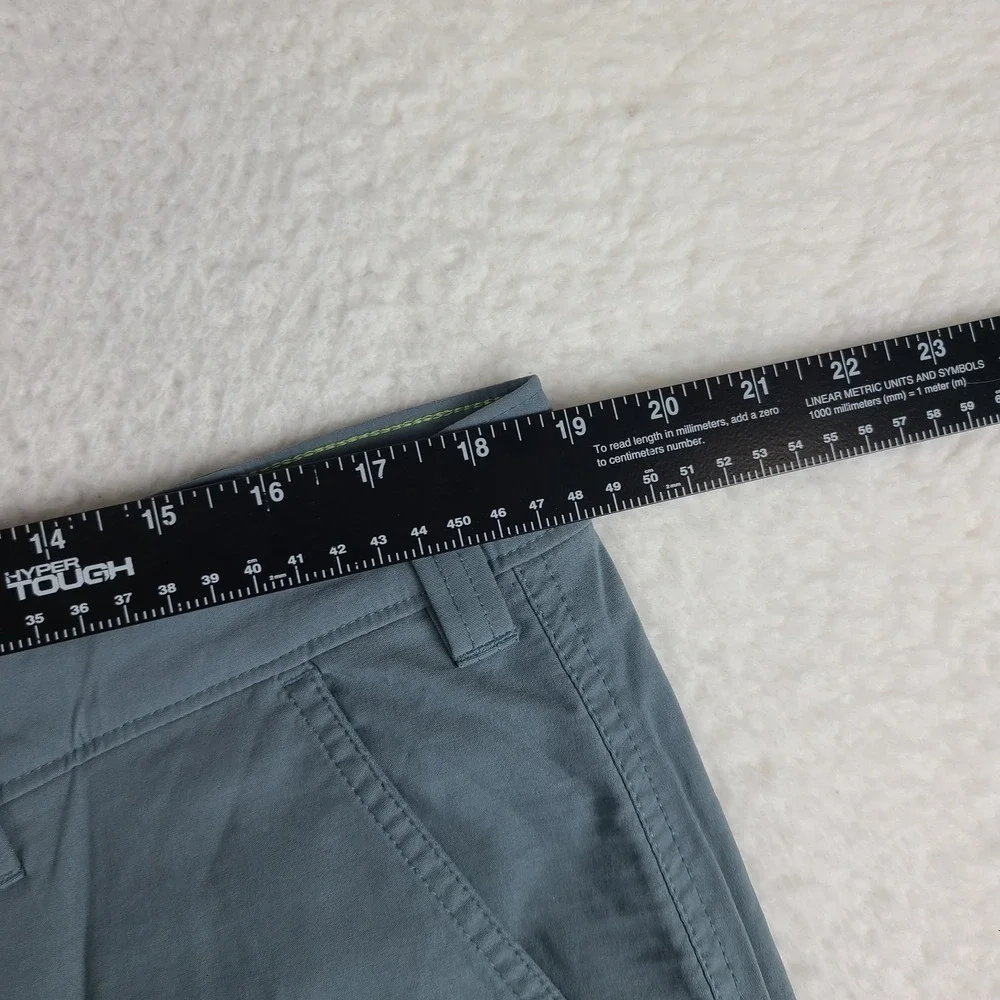 Eddie Bauer Shorts Mens 38 Green-ish Gray 10
